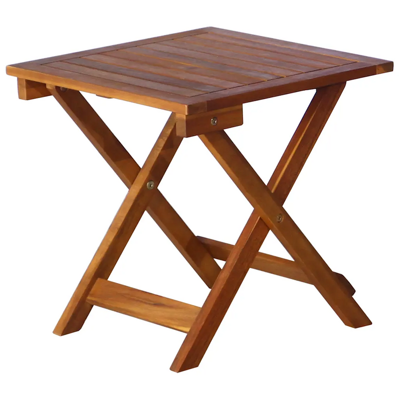 Sun Loungers 2 pcs with Table and Cushions Solid Wood Acacia