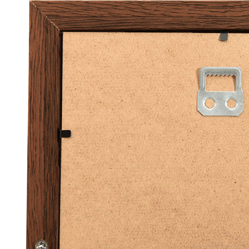 Collage Photo Frame for Picture 10 pcs 10x15 cm Dark Brown MDF
