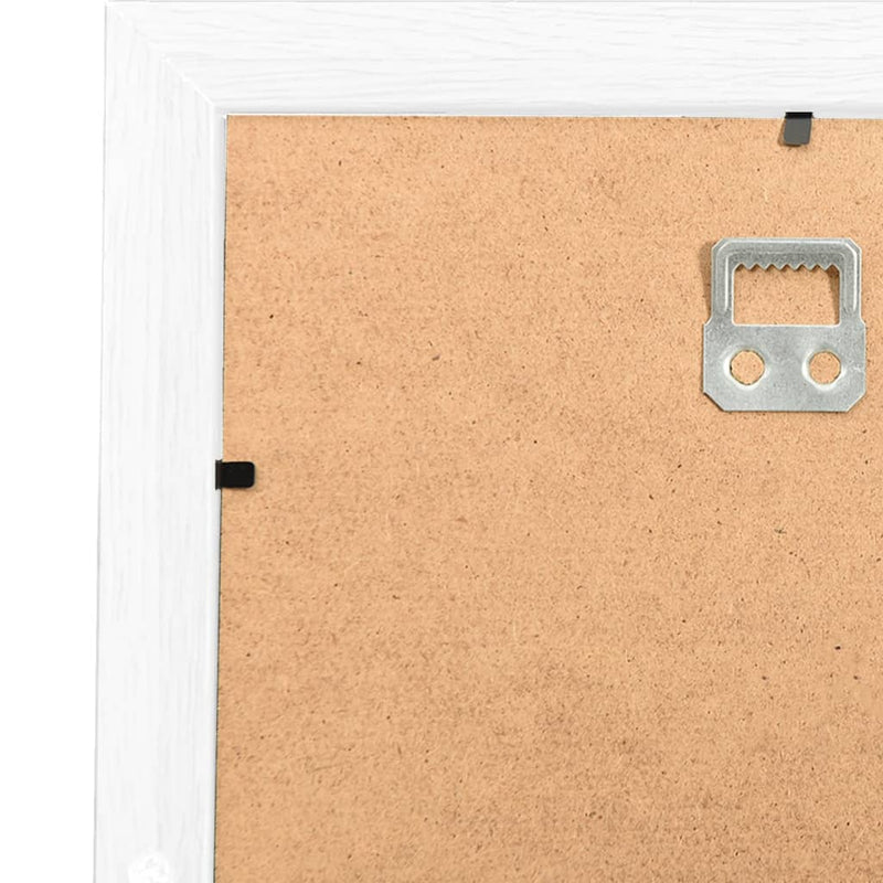 vidaXL Collage Photo Frame for Picture 10 pcs 13x18 cm White MDF