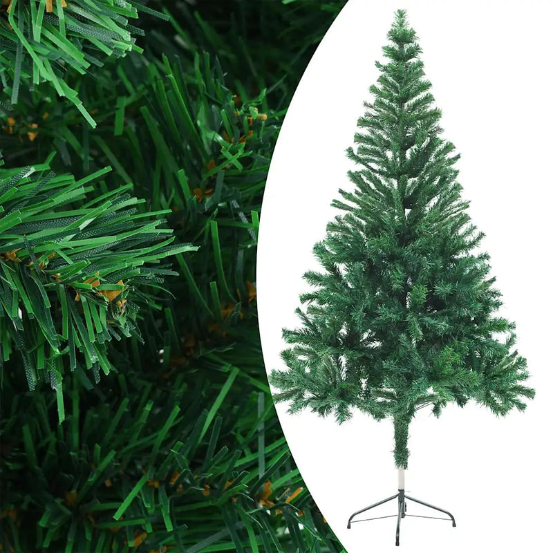 Artificial Pre-lit Christmas Tree with Stand 150cm 380 Branches