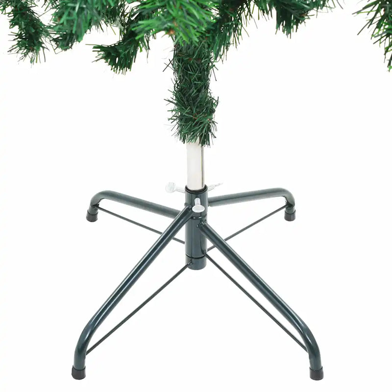 Artificial Pre-lit Christmas Tree with Stand 150cm 380 Branches