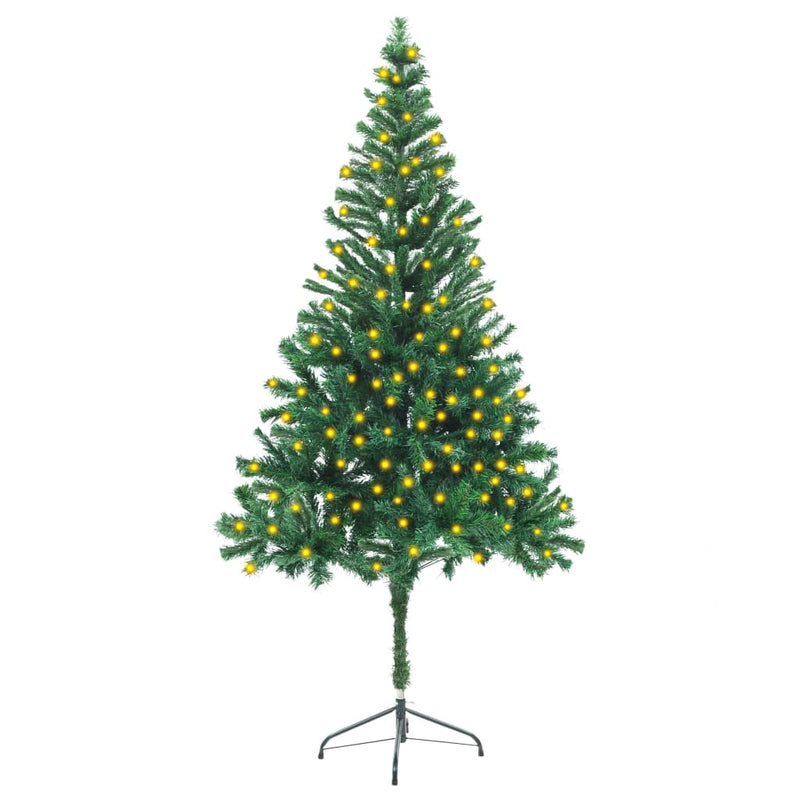 vidaXL Artificial Pre-lit Christmas Tree with Stand 180 cm 564 Branches