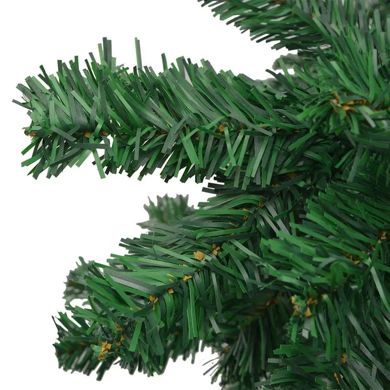Artificial Pre-lit Christmas Tree L 240 cm Green