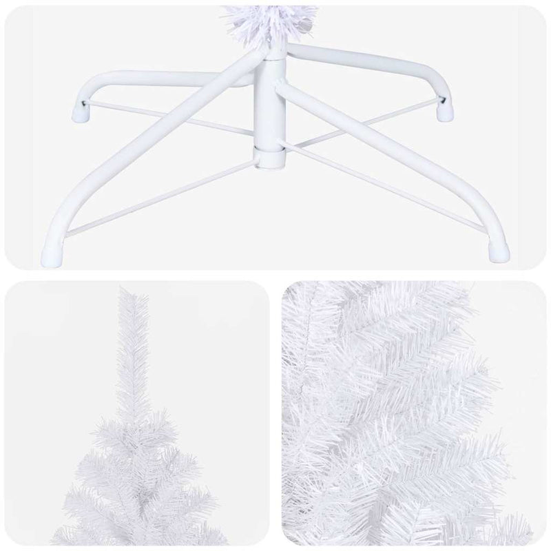 Artificial Pre-lit Christmas Tree with Stand 180cm 620 Branches