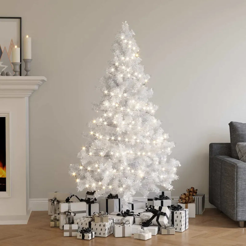 Artificial Pre-lit Christmas Tree with Stand 180cm 620 Branches