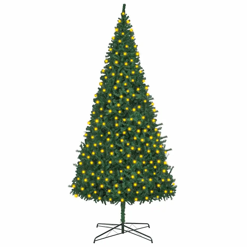 Artificial Pre-lit Christmas Tree 400 cm Green