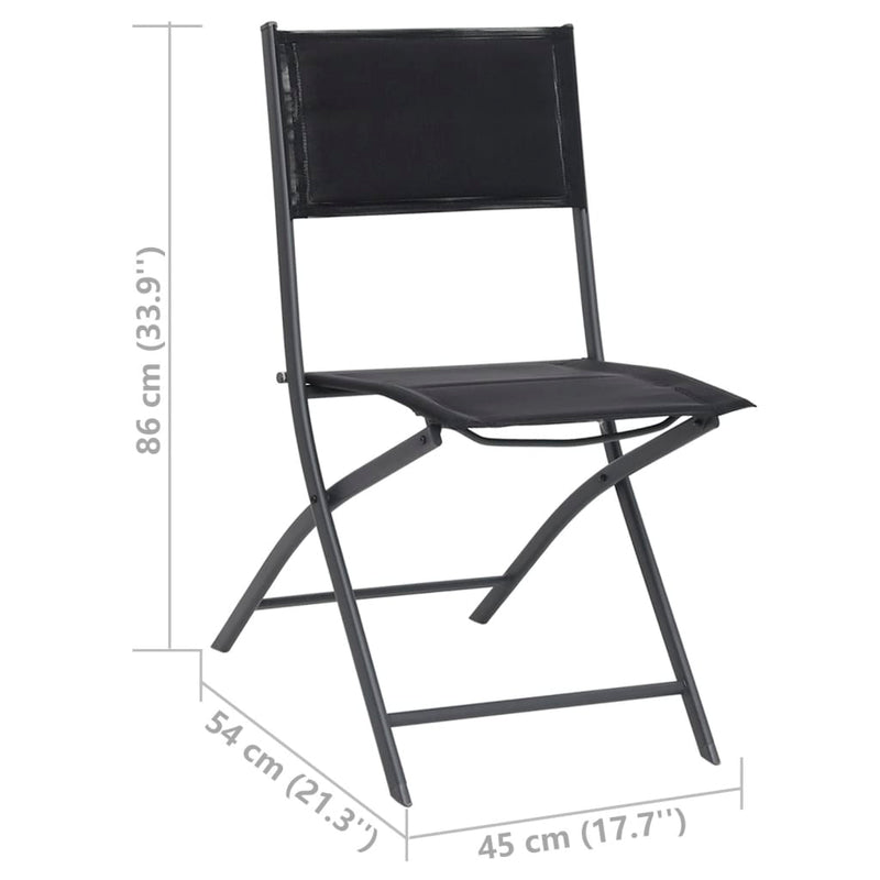 7 Piece Outdoor Dining Set Steel