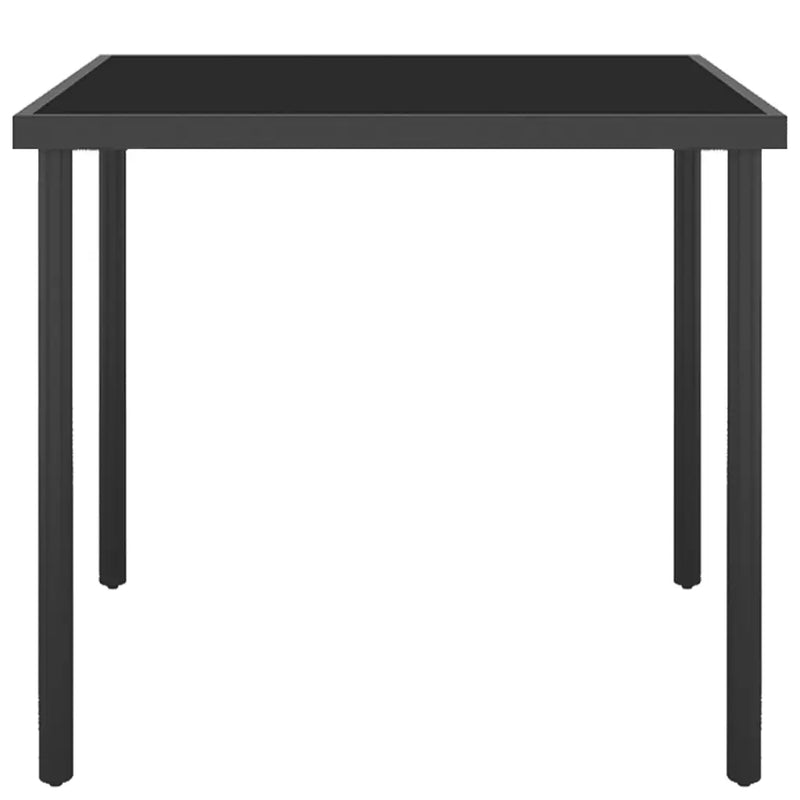 3 Piece Outdoor Dining Set Steel