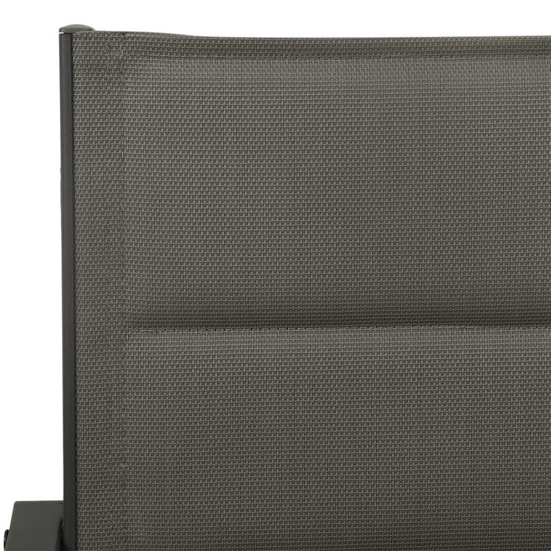 vidaXL 7 Piece Outdoor Dining Set Steel
