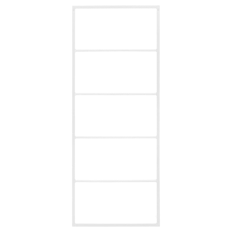 vidaXL Towel Rack White 45x10x115 cm Steel
