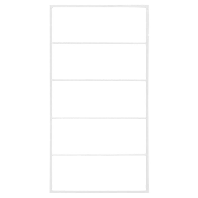vidaXL Towel Rack White 60x10x116 cm Steel