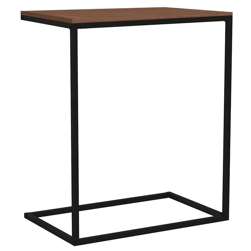 Side Table Black 55x35x66 cm Engineered Wood