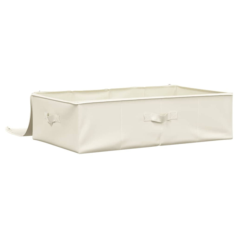 vidaXL Storage Box Fabric 70x40x18 cm Cream