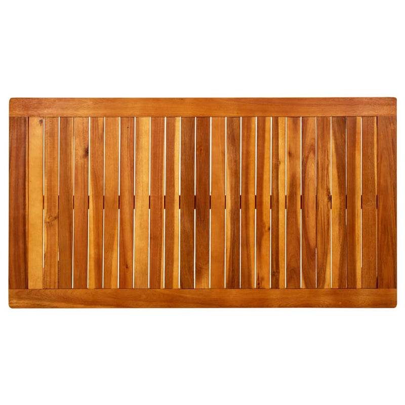 vidaXL Garden Coffee Table 110x60x45 cm Solid Acacia Wood