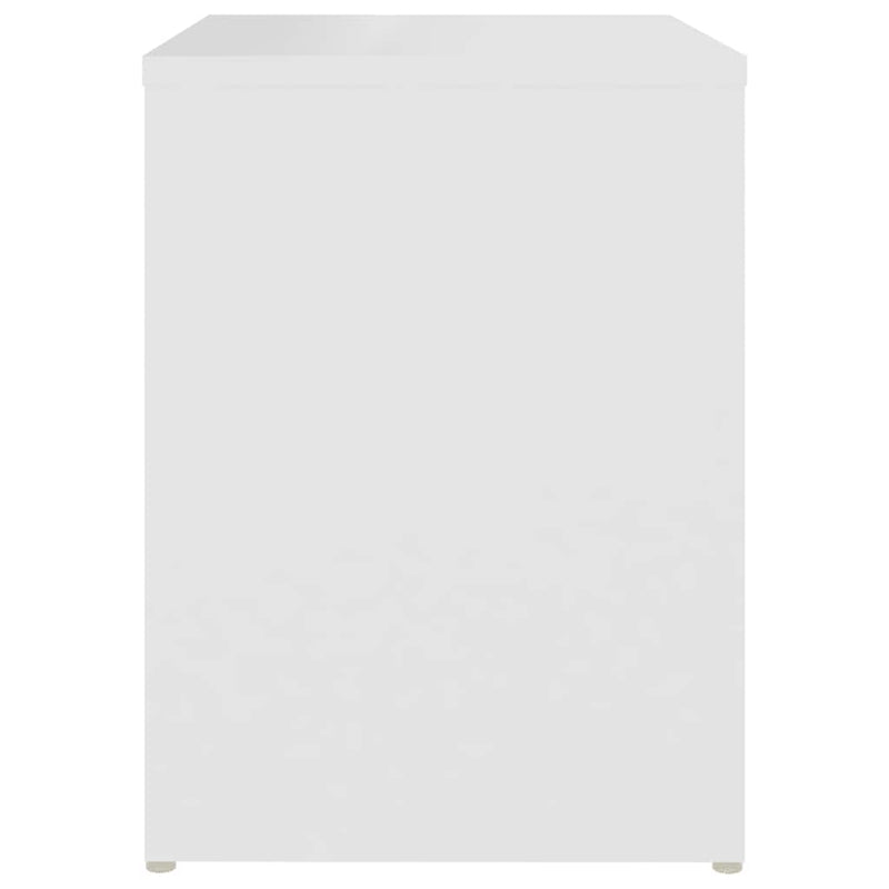 vidaXL Bed Cabinets 2 pcs White 40x30x40 cm Engineered Wood