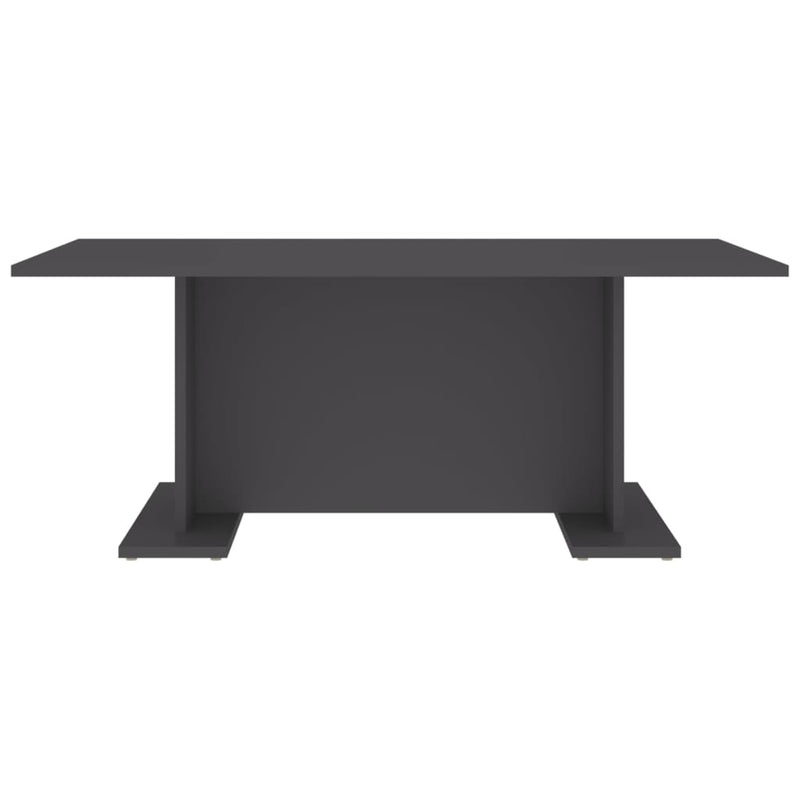 vidaXL Coffee Table Grey 103.5x60x40 cm Engineered Wood