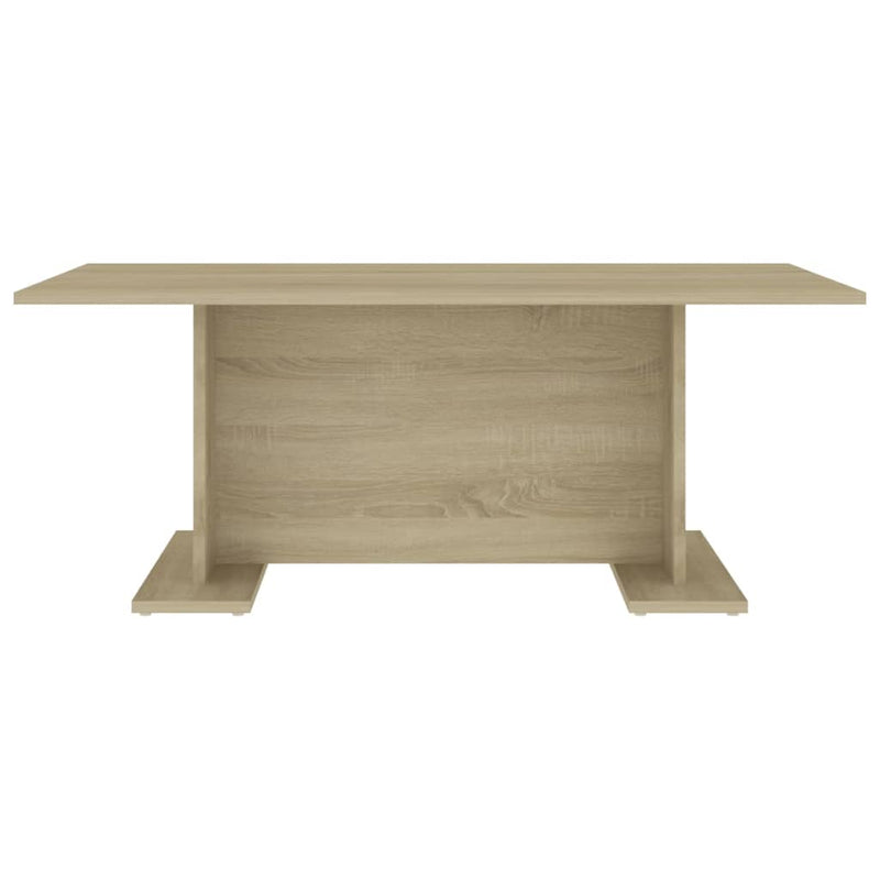 vidaXL Coffee Table Sonoma Oak 103.5x60x40 cm Engineered Wood