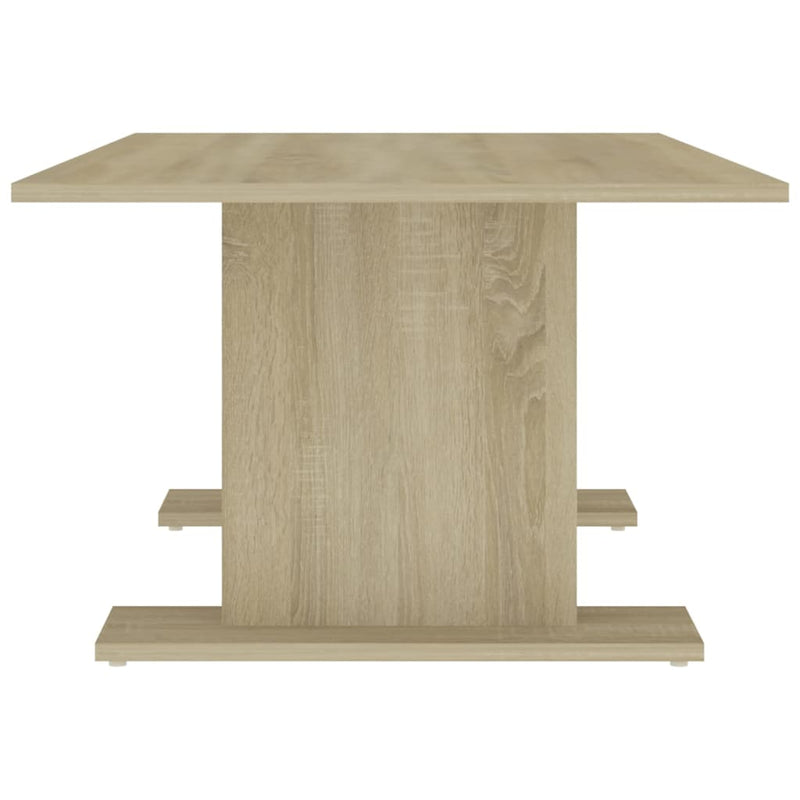 vidaXL Coffee Table Sonoma Oak 103.5x60x40 cm Engineered Wood