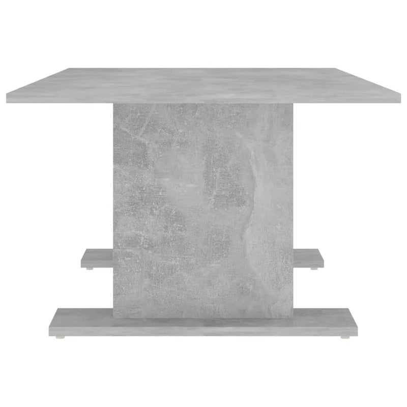 vidaXL Coffee Table Concrete Grey 103.5x60x40 cm Engineered Wood