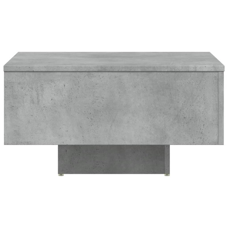 vidaXL Coffee Table Concrete Grey 60x60x31.5 cm Engineered Wood