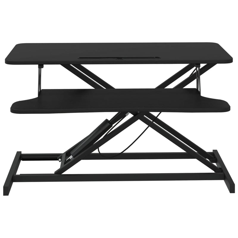 vidaXL Adjustable Workstation 90x40x(13-50) cm Steel and Engineered Wood