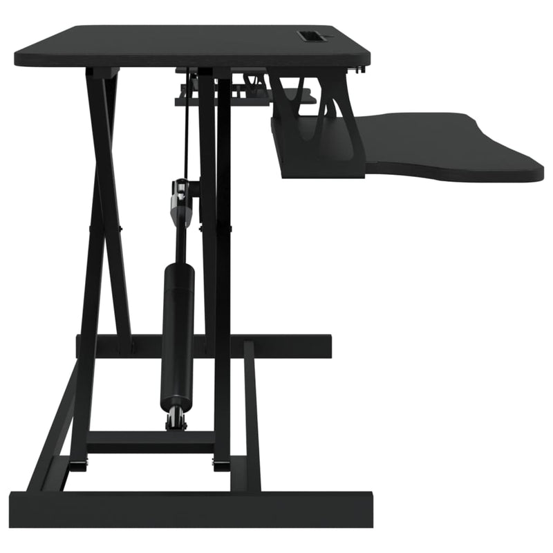 vidaXL Adjustable Workstation 90x40x(13-50) cm Steel and Engineered Wood