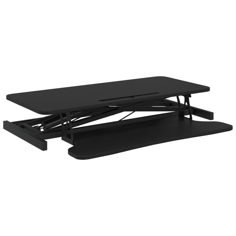 vidaXL Adjustable Workstation 90x40x(13-50) cm Steel and Engineered Wood