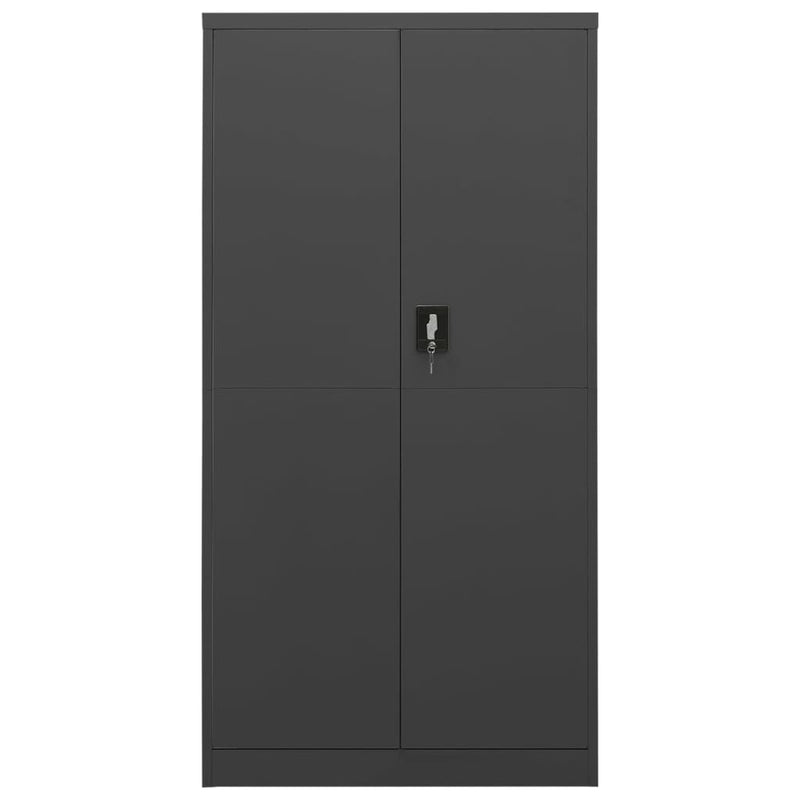 vidaXL Locker Cabinet Anthracite 90x40x180 cm Steel
