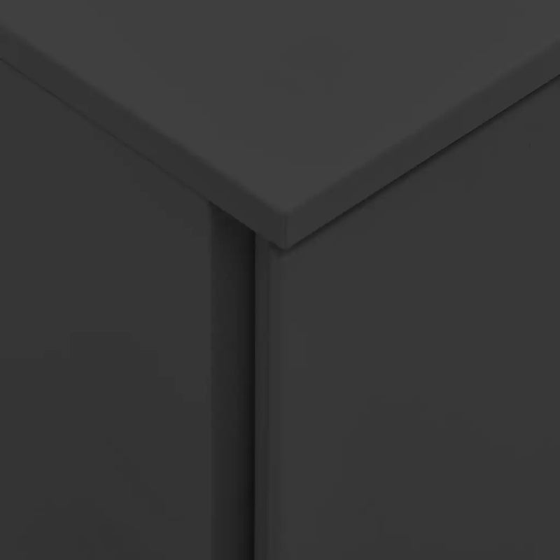 Mobile File Cabinet Anthracite 39x45x67 cm Steel