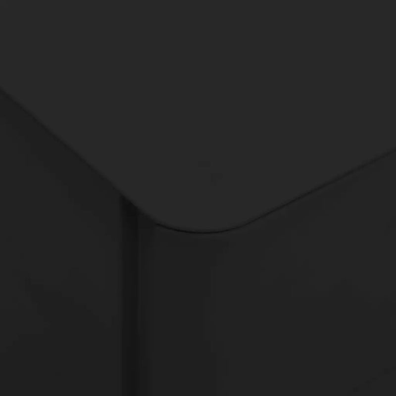 Mobile File Cabinet Black 30x45x59 cm Steel