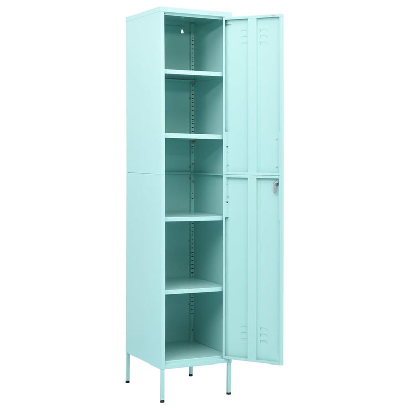 Locker Cabinet Mint 35x46x180 cm Steel