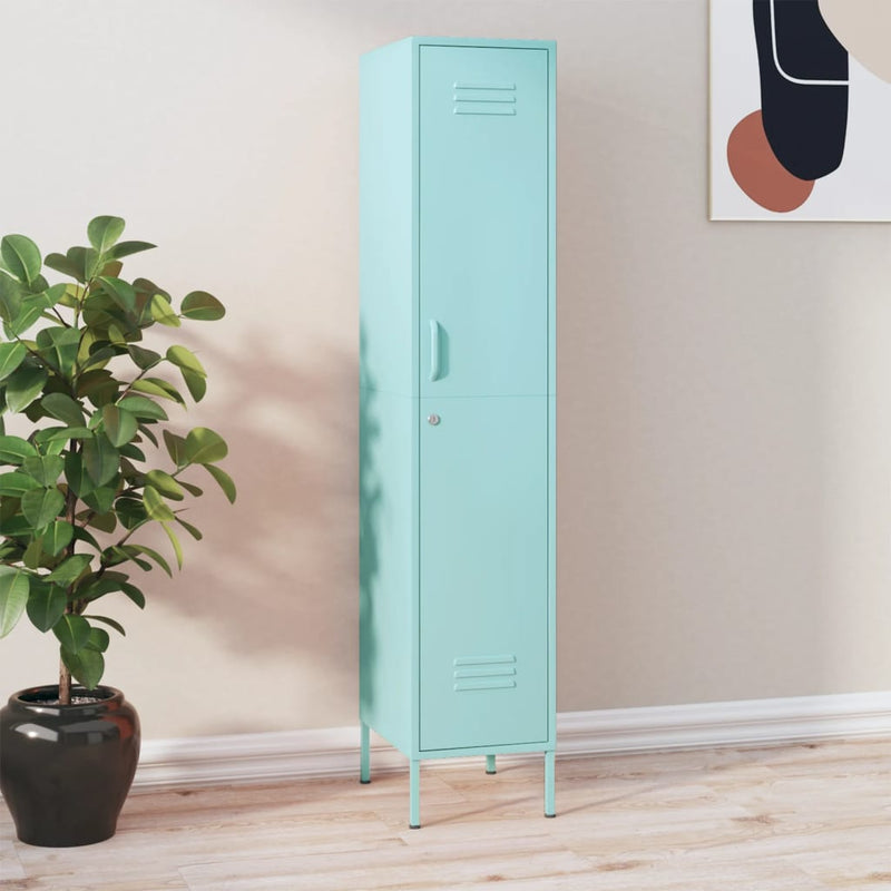 Locker Cabinet Mint 35x46x180 cm Steel