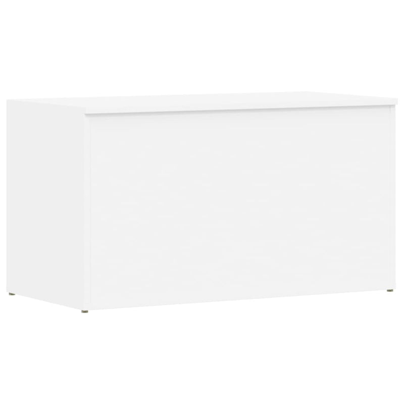 vidaXL Storage Chest White 84x42x46 cm Engineered Wood