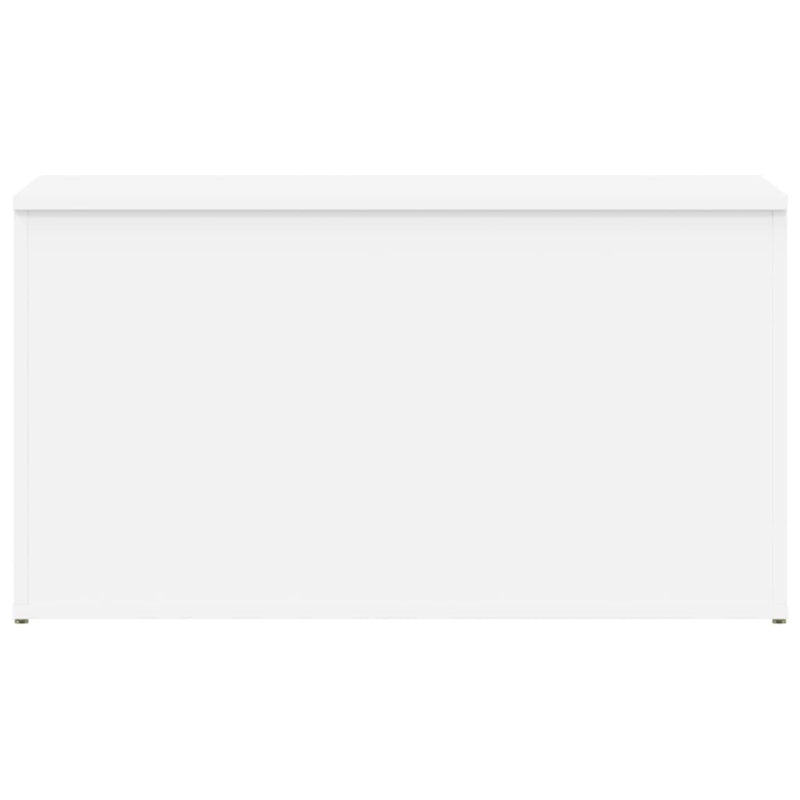 vidaXL Storage Chest White 84x42x46 cm Engineered Wood