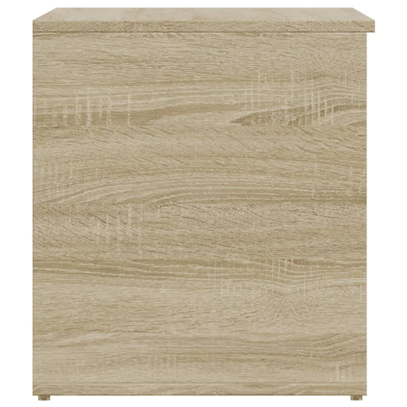vidaXL Storage Chest Sonoma Oak 84x42x46 cm Engineered Wood