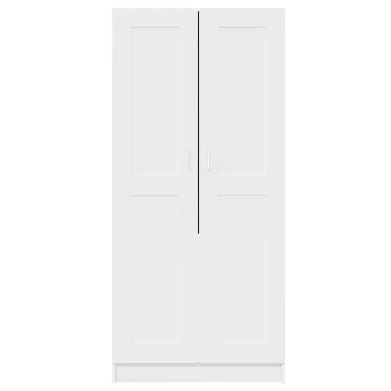 Wardrobe White 82.5x51.5x180 cm Engineered Wood
