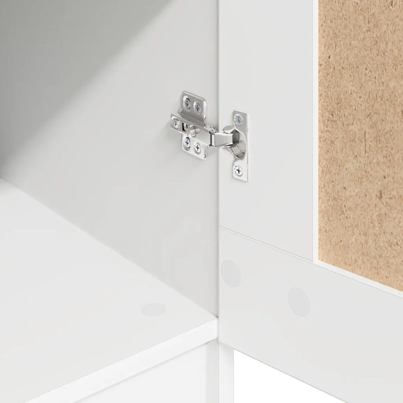 Wardrobe White 82.5x51.5x180 cm Engineered Wood