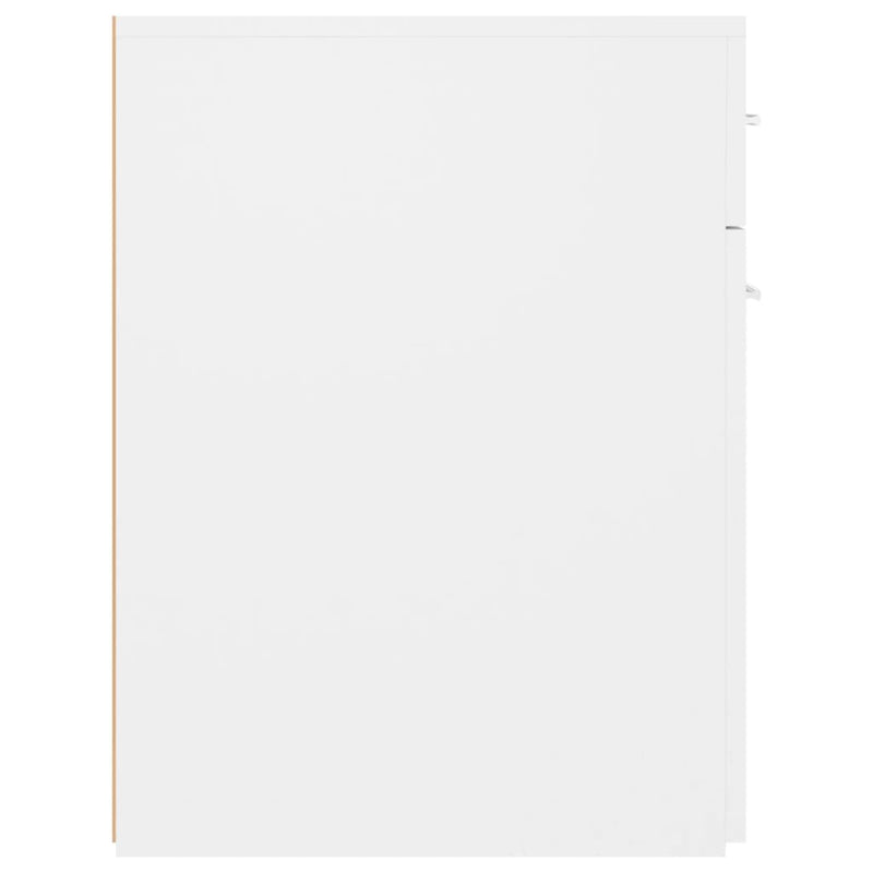 vidaXL Apothecary Cabinet White 20x45.5x60 cm Engineered Wood