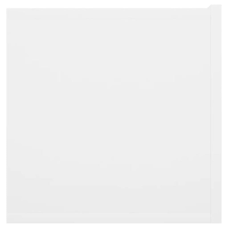 Hanging TV Cabinets 2 pcs White 60x30x30 cm