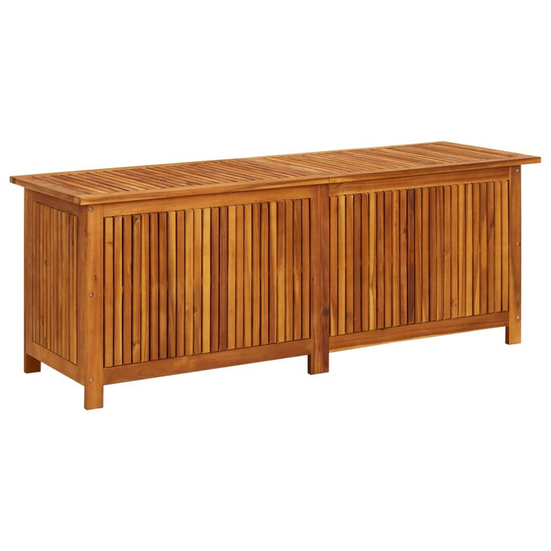 vidaXL Garden Storage Box 150x50x58 cm Solid Wood Acacia