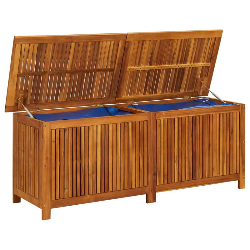vidaXL Garden Storage Box 150x50x58 cm Solid Wood Acacia