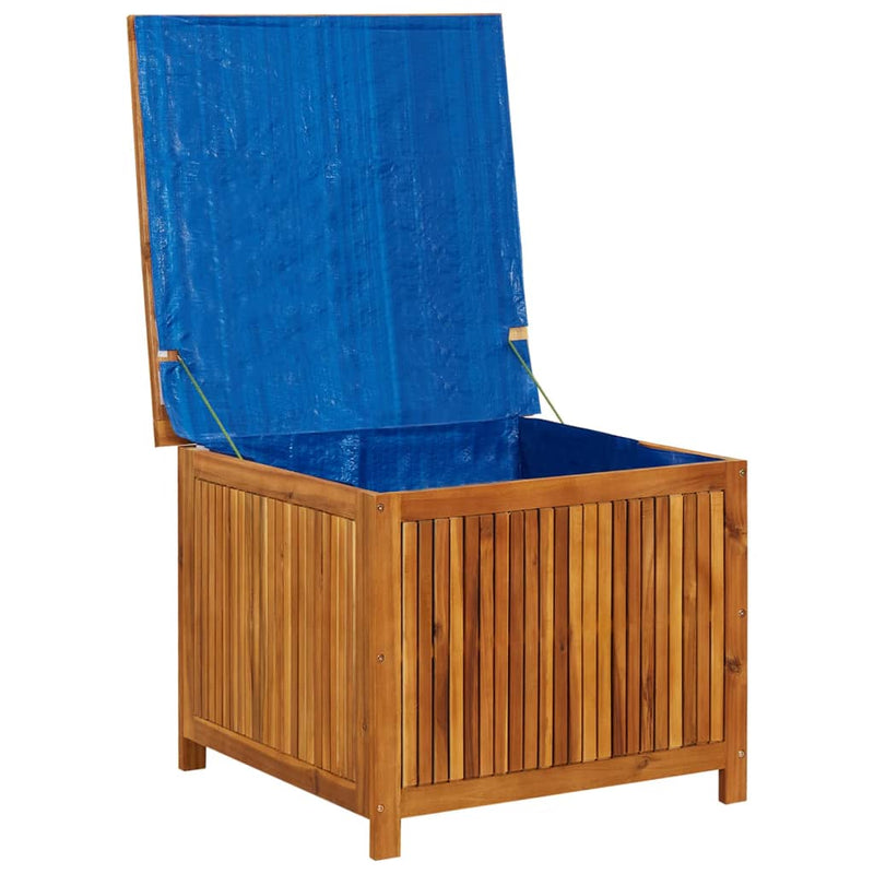 vidaXL Garden Storage Box 75x75x58 cm Solid Wood Acacia