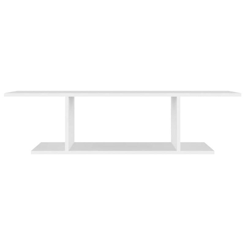 vidaXL Wall Mounted TV Cabinet White 103x30x26.5 cm