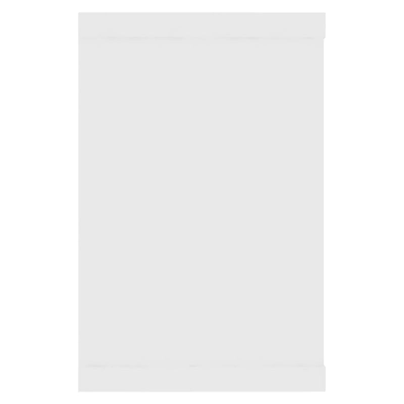 vidaXL Wall Cube Shelves 6 pcs White 60x15x23 cm Engineered Wood