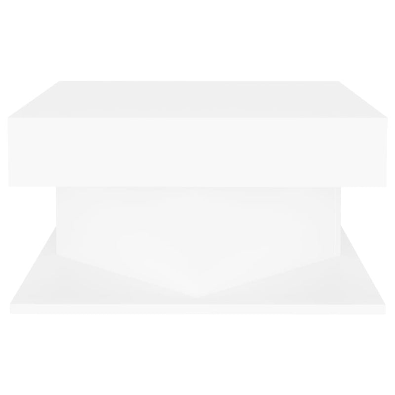 vidaXL Coffee Table White 57x57x30 cm Engineered Wood