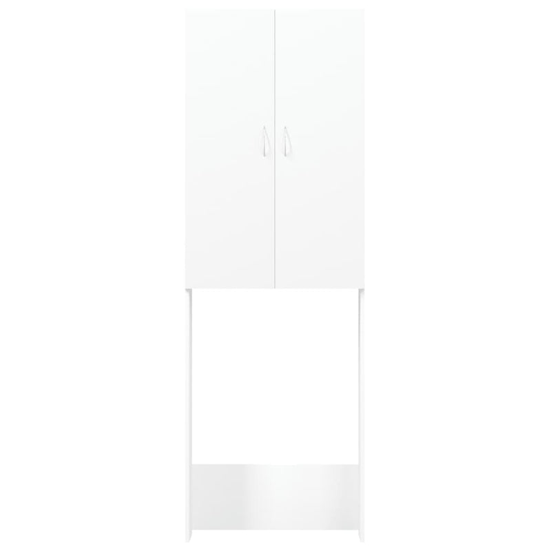 vidaXL Washing Machine Cabinet White 64x25.5x190 cm