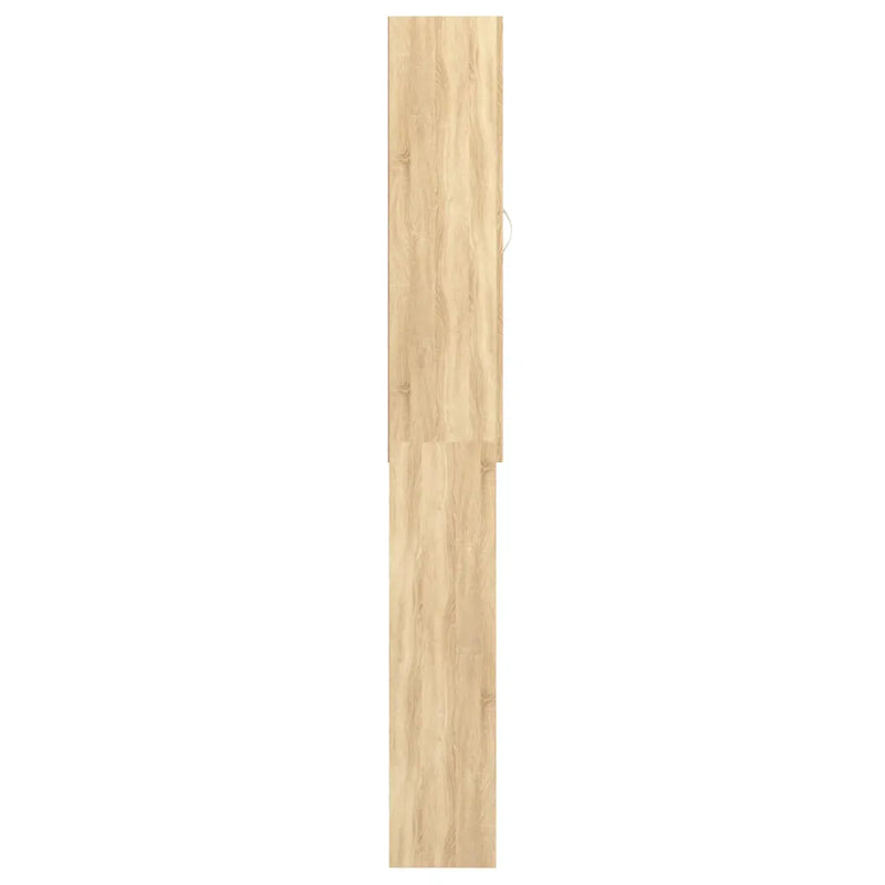 Washing Machine Cabinet Sonoma Oak 64x25.5x190 cm