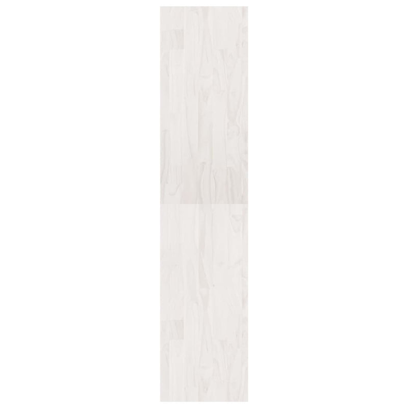 vidaXL Book Cabinet Room Divider White 40x30x135.5 cm Pinewood