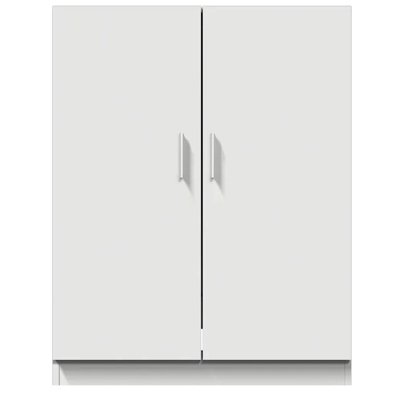 Washing Machine Cabinet White 71x71.5x91.5 cm