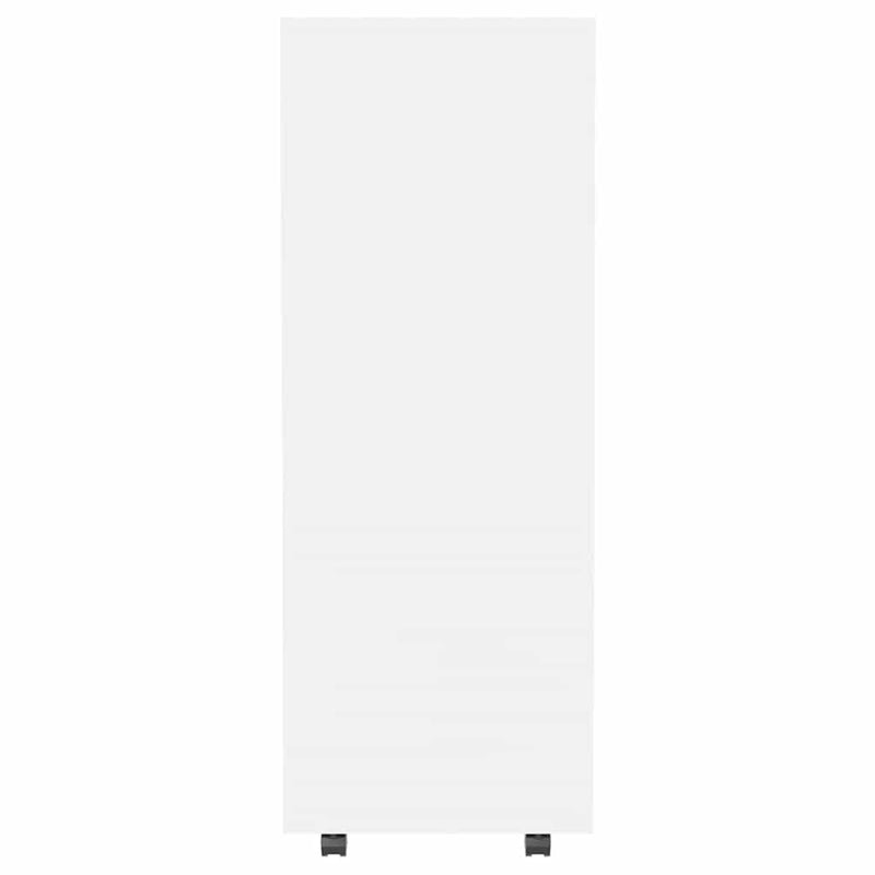 vidaXL Wardrobe White 80x40x110 cm Engineered Wood